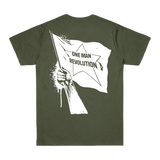 One Man Revolution Flag Tee